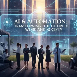AI & Automation: Transforming the Future of Work and Society